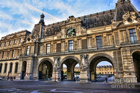 The Louvre Architecture Photograph by Chuck Kuhn - Fine Art America