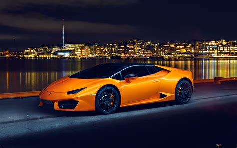 Lamborghini Huracan voiture HD fond d'écran télécharger