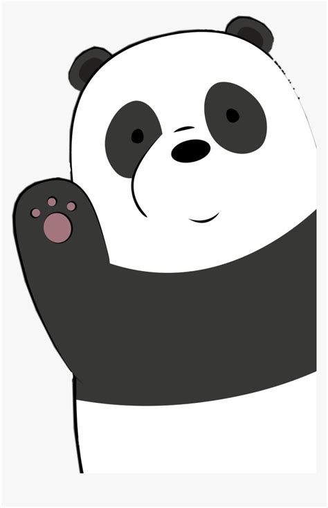 Panda Clipart We Bare Bears - We Bare Bears Panda Png, Transparent Png ...