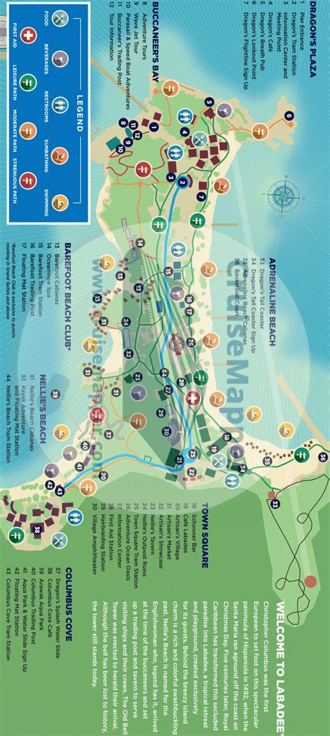 Labadee Haiti (Royal Caribbean private island) cruise port schedule | CruiseMapper