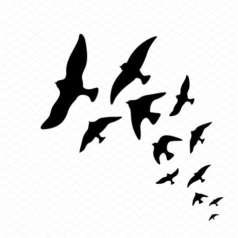 Flock Of Birds Vector at Vectorified.com | Collection of Flock Of Birds Vector free for personal use