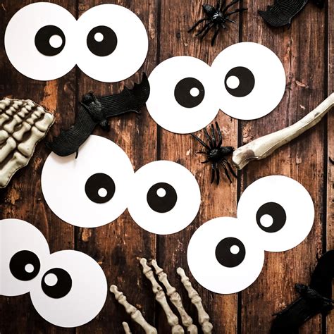 Free Printable Halloween Googly Eyes - Sunshine Parties