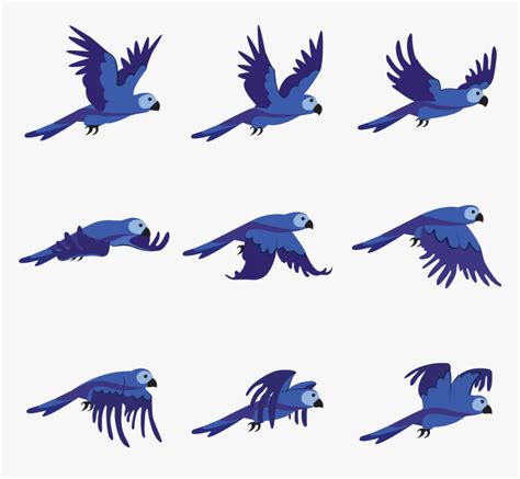 Sprite Animation Flying Bird, HD Png Download , Transparent Png Image - PNGitem