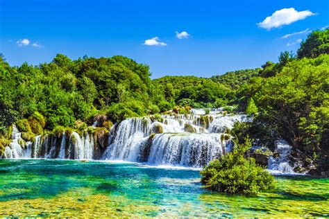 Krka Waterfalls National Park & Sibenik Tour From Split & Trogir ...