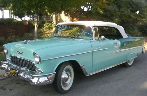 1955 Chevy Bel Air Convertible, Body-Off Concours Restoration, Loaded ...