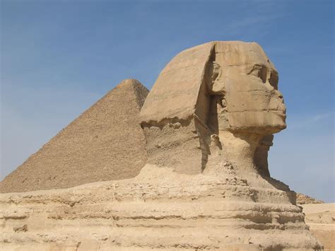 The Great Sphinx of Giza, Egypt, landscape, sphinx, pyramid, Egypt HD ...