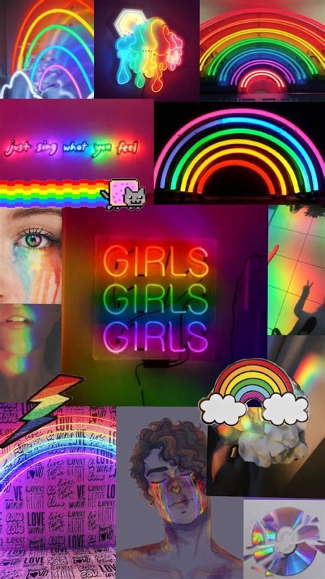 [Design]Aesthetic Wallpaper rainbow | Wallpaper rainbow, Papel de parede bonito para iphone ...