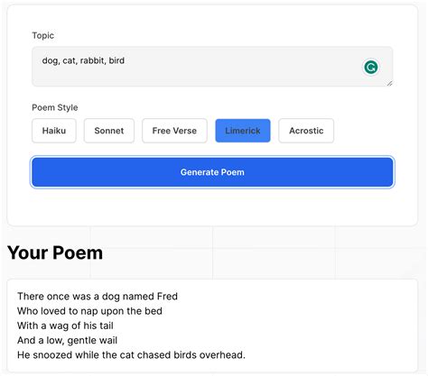 Haiku Generator | AI Haiku Poem Generator | Poem Generator