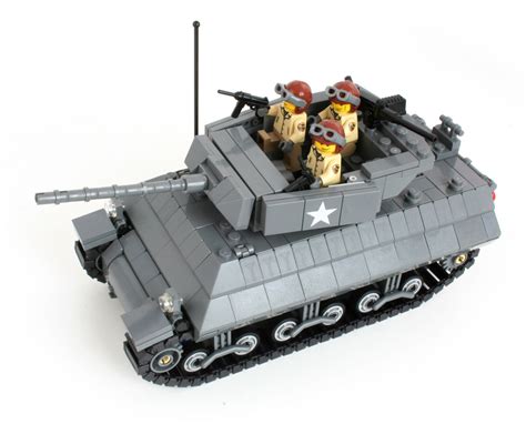 M10 Wolverine Allied Tank Destroyer - Premium Custom LEGO® Kit - Brickmania Toys