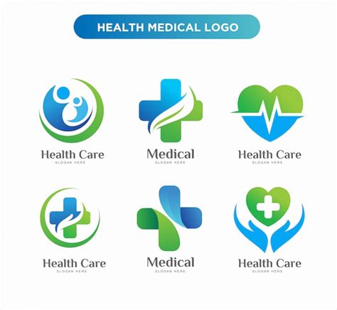 Premium Vector | Medical Health Logo Design Templates