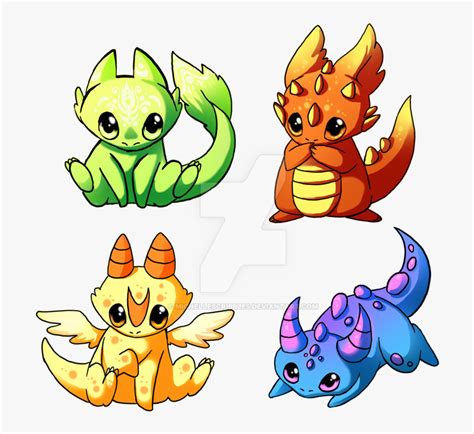 Baby Dragon Drawings Cute Easy Cartoon Dragon - img-gimcrackery