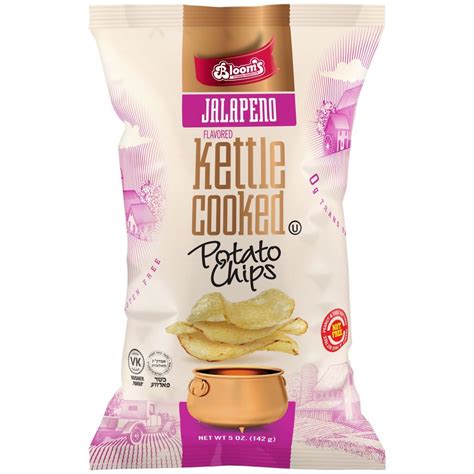 5 oz Kettle Chips Jalapeno - Bloom's Kosher