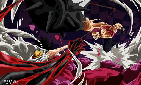 Luffy vs Katakuri by XeraArts on DeviantArt