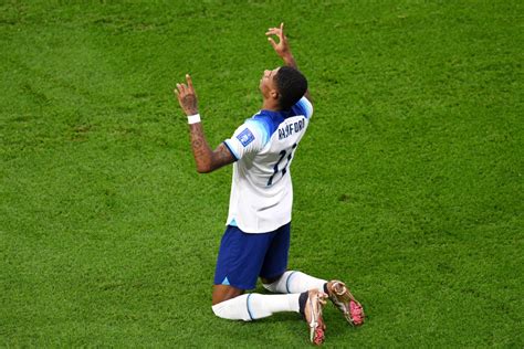 Marcus Rashford nets two goals including sensational free-kick for England