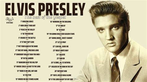 ELVIS PRESLEY - The best of the Gospel (30 songs) 2022 - thejesusculture