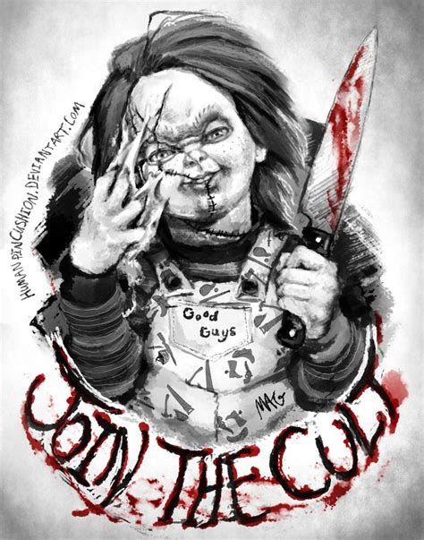 Chucky Doll Drawing at GetDrawings | Free download