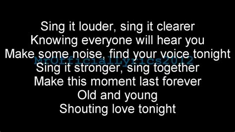 Gary Barlow - Sing (Lyrics) *HQ AUDIO* [Commonwealth] - YouTube