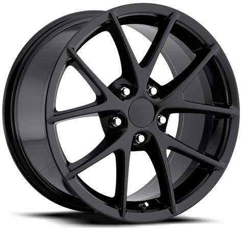 FR 18 C6 Z06 Corvette - Gloss Black Rim by Factory Reproductions Wheels Wheel Size 19x12 ...