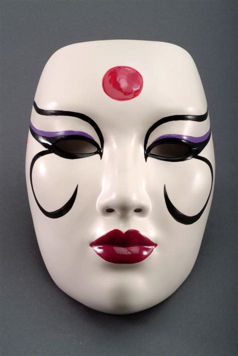 Painted Mask | Japanese mask, Mask face paint, Mask makeup