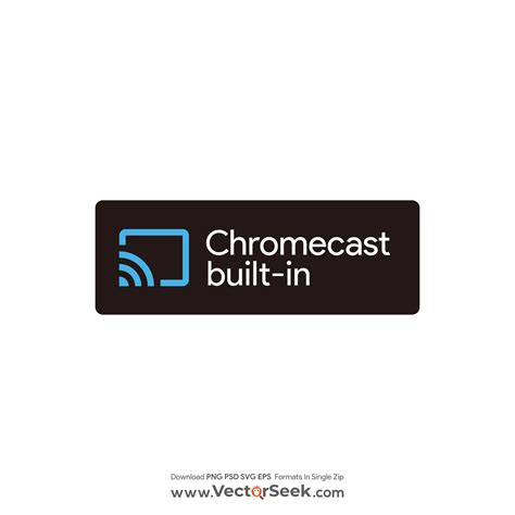 Chromecast built in Logo Vector - (.Ai .PNG .SVG .EPS Free Download)