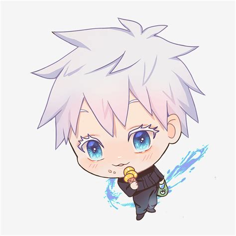 Chibi Gojo Satoru Manga Icons ~ Gojo Satoru In 2021 | Ibrarisand