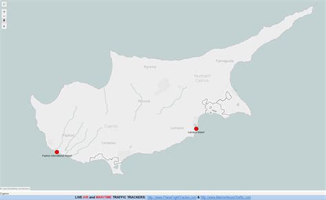 CYPRUS AIRPORTS MAP | Plane Flight Tracker