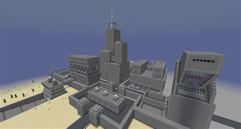 Minecraft futuristic city map 1.7.10 - vsafitness