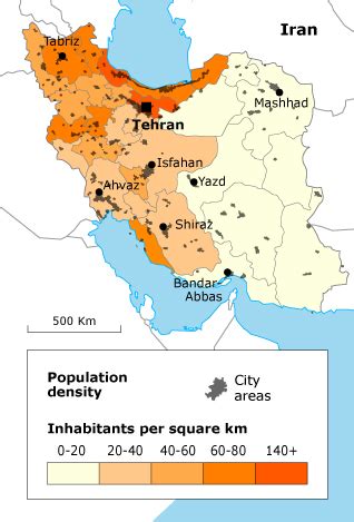 Population of Iran