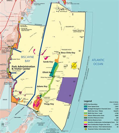 Biscayne National Park Map