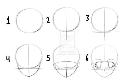 How To Draw A Anime Face Step By Step