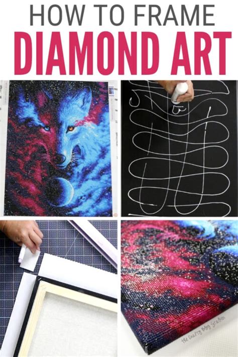 How To Frame Diamond Art In 4 Easy Steps - The Crafty Blog Stalker ...