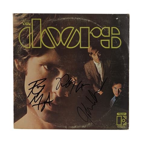 Lot Detail - The Doors Band Signed "The Doors" Debut Album JSA