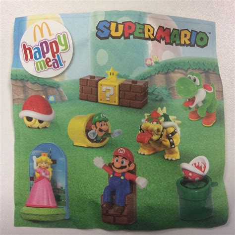 First look at new Super Mario McDonald's Happy Meal toys from UK