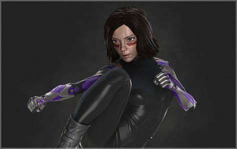 Alita Battle Angel 3D Model 3D model 3D printable | CGTrader