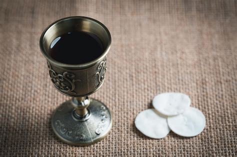 Premium Photo | Concept of eucharist or holy communion of christianity eucharist is sacrament ...