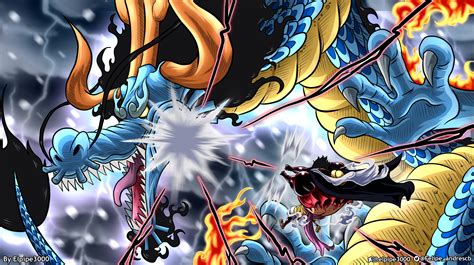 Luffy vs Kaido, Monkey D. Luffy, Kaido (One Piece), Gear 5 (One Piece), HD Wallpaper | Rare Gallery