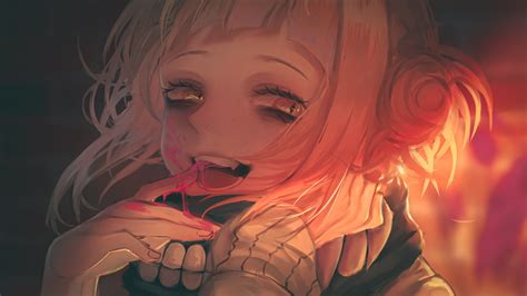 Wallpaper : anime, Boku no hero, Boku no Hero Academia, Himiko Toga, blood 3840x2160 - Elfhir ...