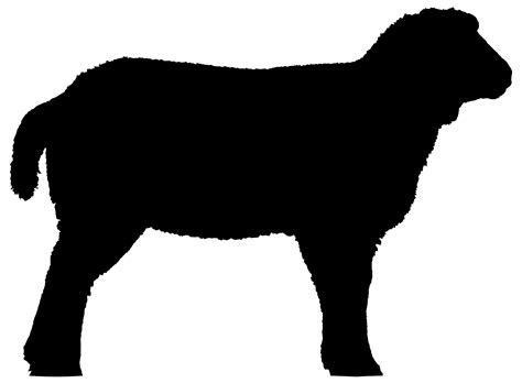 Sheep Silhouette Clip Art at GetDrawings | Free download