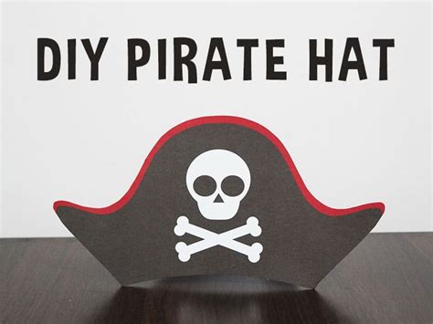 Printable Pirate Hat Template For Kids - Party with Unicorns