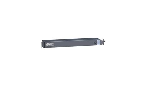 Tripp Lite Power Strip Rackmount Metal 120V 5-15R 6 Rear Face Outlet 1URM - power strip - RS ...