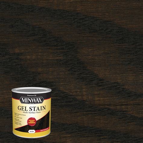 Minwax Gel Stain Black Oil-based Interior Stain (Actual Net Contents ...