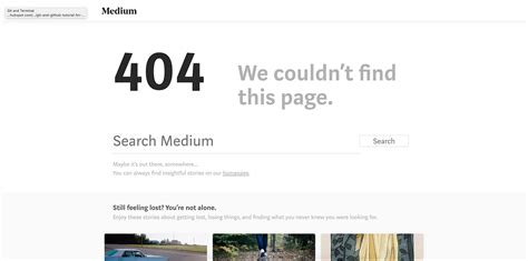 10 examples of custom 404 pages ranked from best to worst | by Tia Peterson | UX Collective