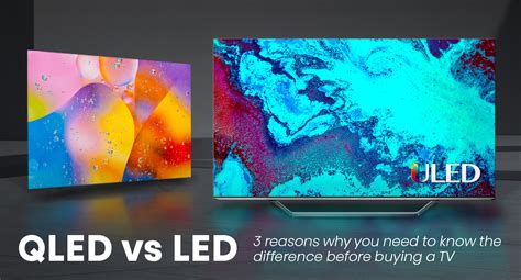 QLED Vs LED: 3 Things You Need To Know When Choosing A New TV - Hisense ...