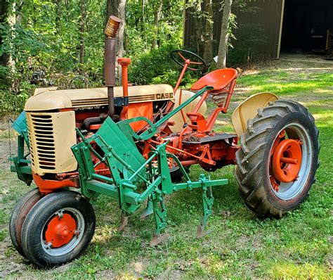 1947 Case VAC Tractor w/ Mounted Cultivator For Sale - Online Auctions