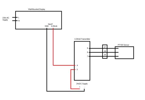 Rtd Pt100 3 Wire Wiring Diagram