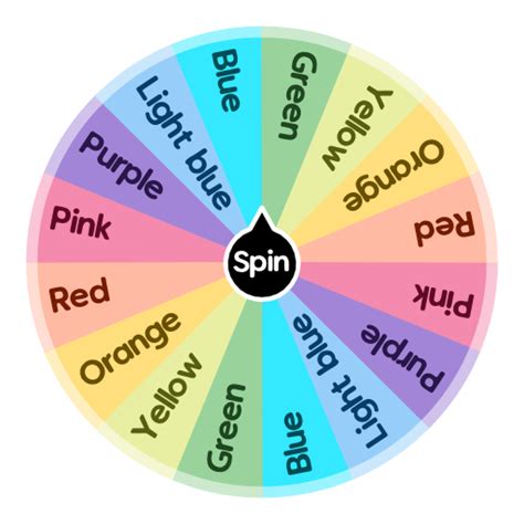 Colour | Spin The Wheel App