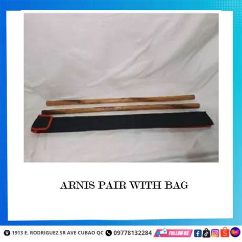 ARNIS STICK PAIR ESCRIMA WITH BAG | Lazada PH