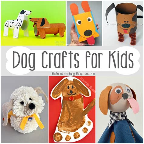 Barktastic Dog Crafts for Kids - Easy Peasy and Fun