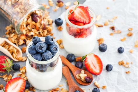 Download Muesli Strawberry Blueberry Fruit Berry Still Life Food Yogurt ...