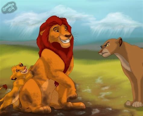 Dirty boys (Mufasa,Simba,Sarabi) - The Lion King Fan Art (15428461) - Fanpop